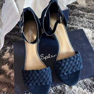 Brand New: Splendid Taro Woven Ankle Strap Sandals